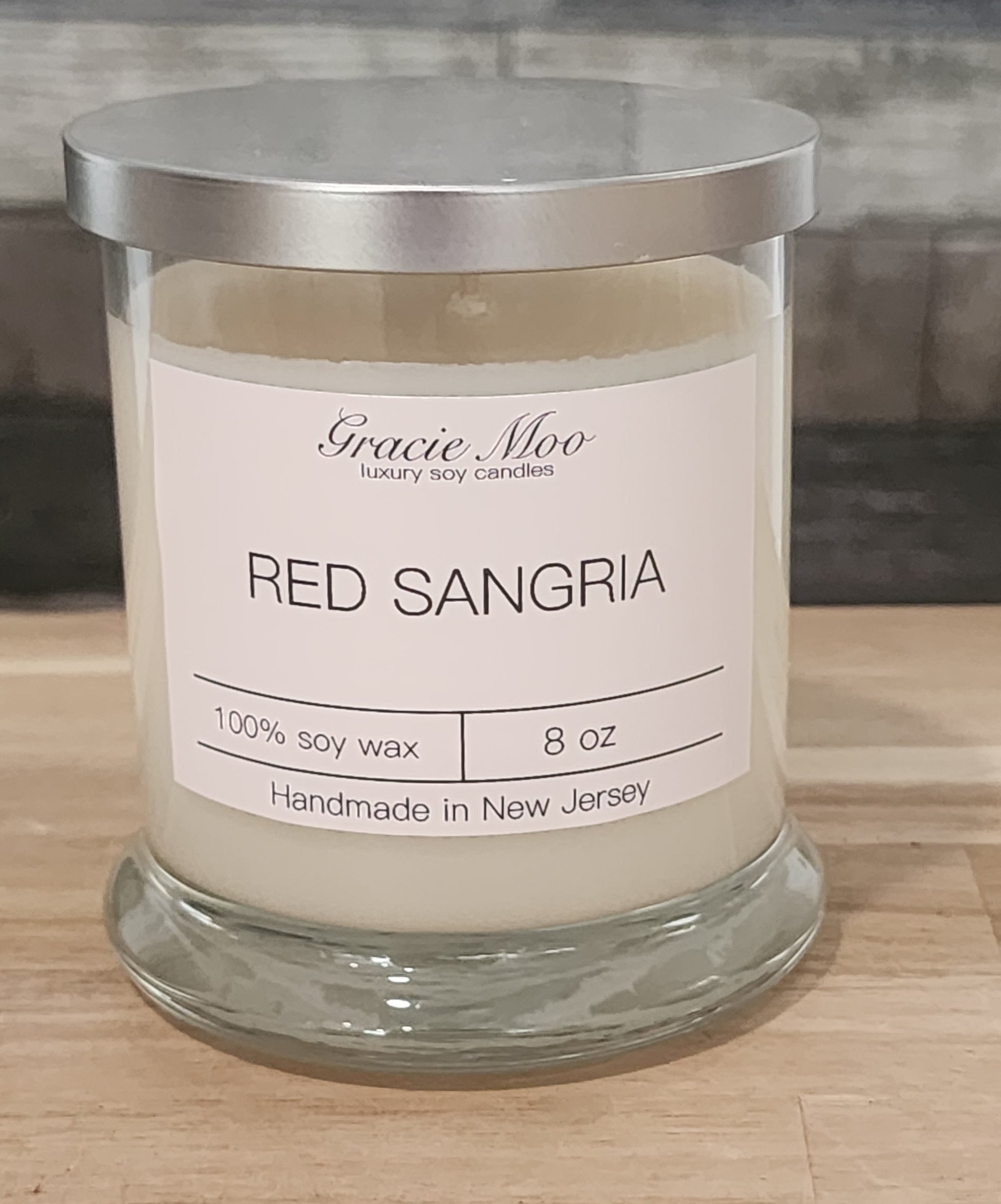Red Sangria Status Candle