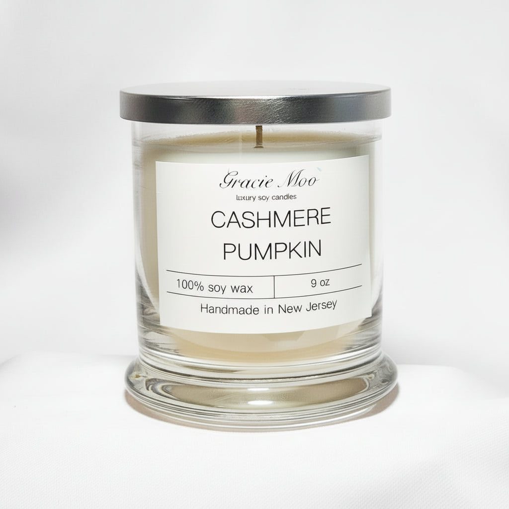 Cashmere Pumpkin Status Candle