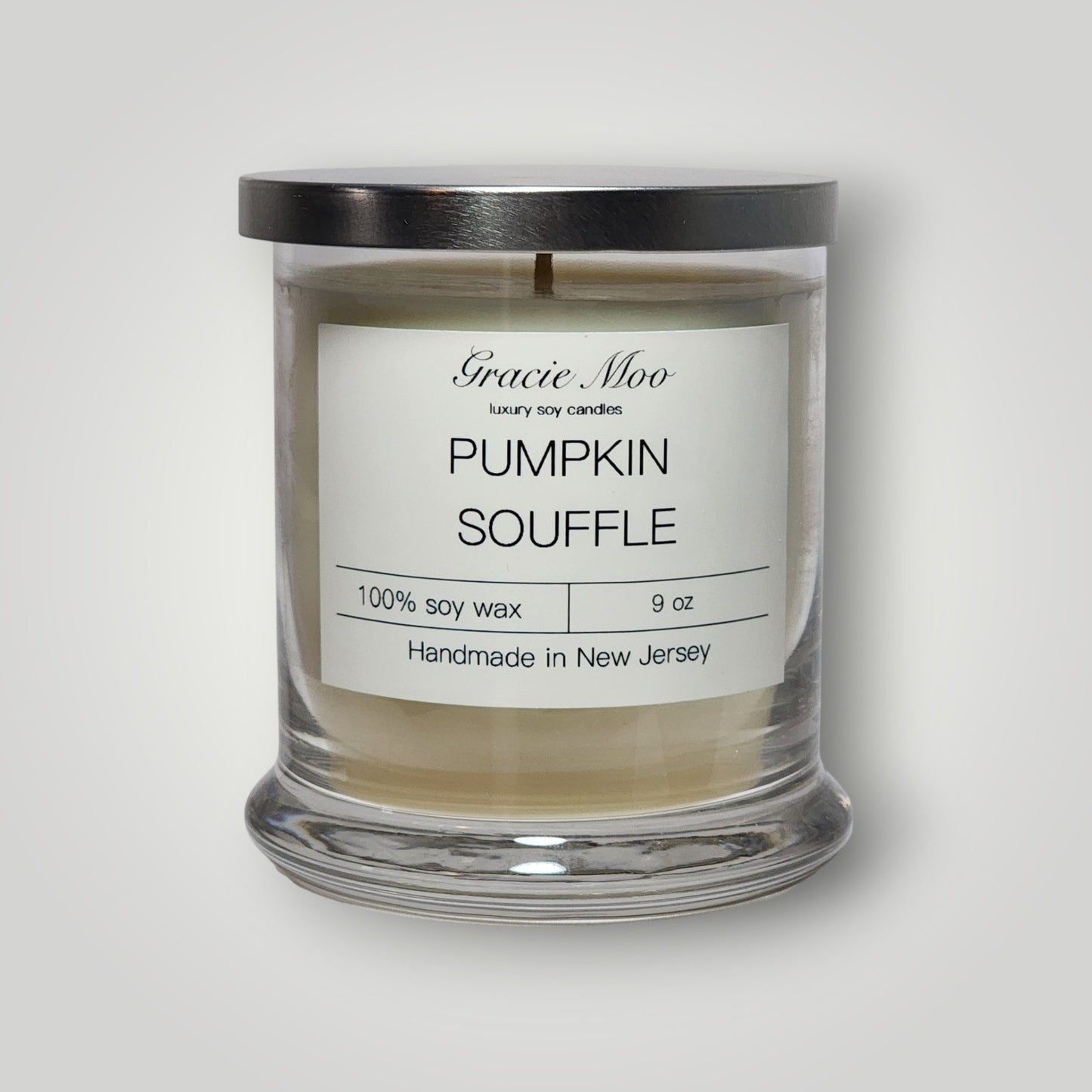Pumpkin Souffle Status Candle - Gracie Moo Candles