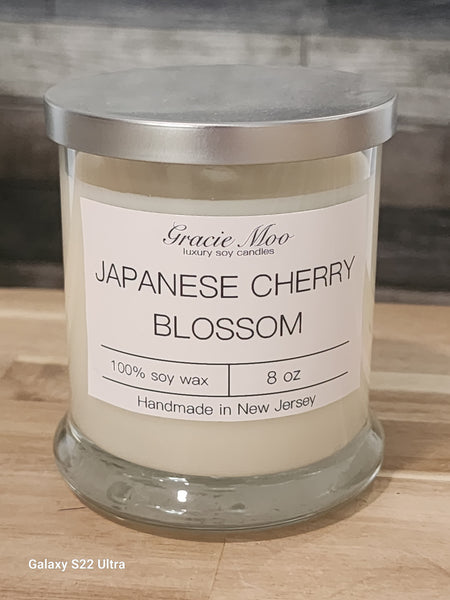 Soy Japanese Cherry Blossom Candles & Wax Melts