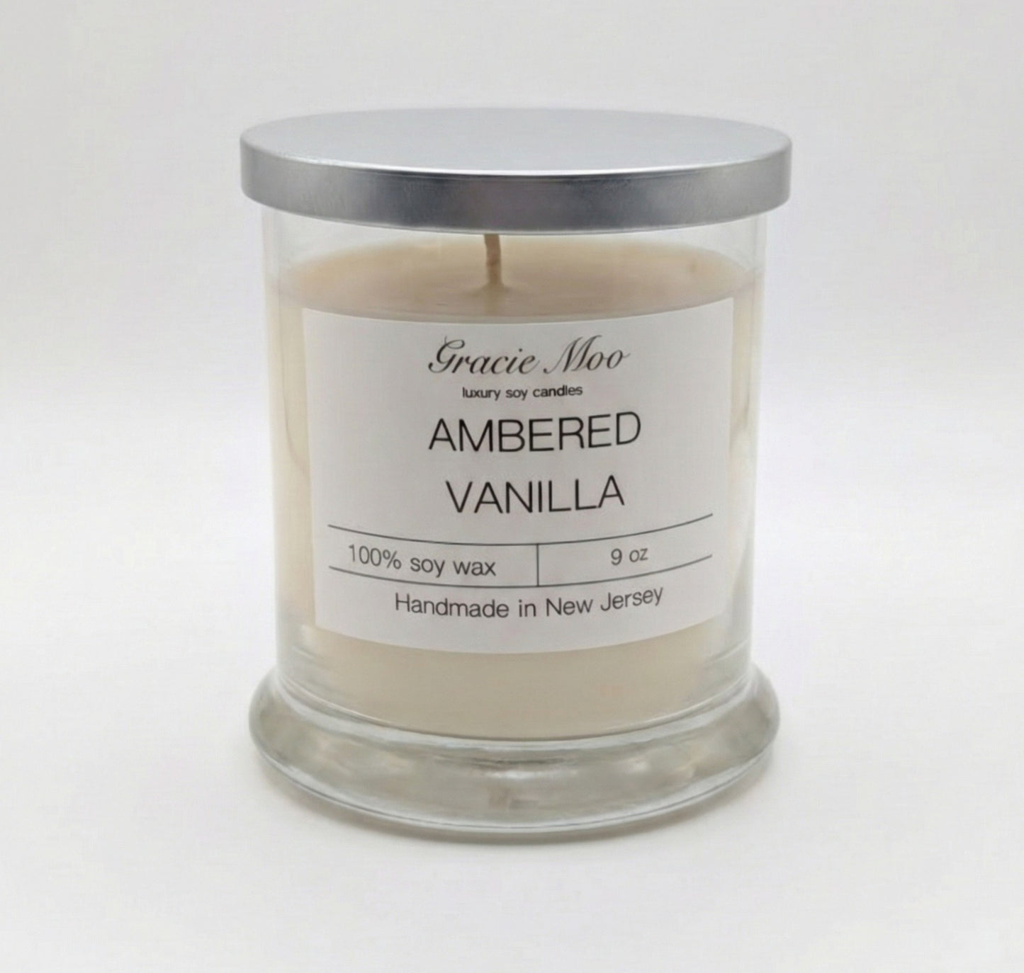 Ambered Vanilla Status Candle
