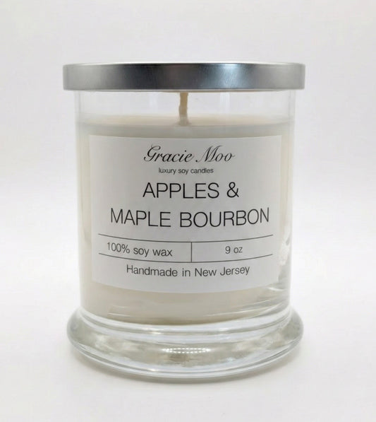 Apples & Maple Bourbon Status Candle