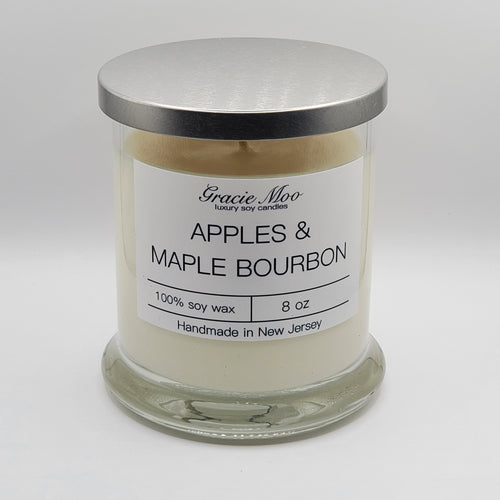 Apples & Maple Bourbon Status Candle