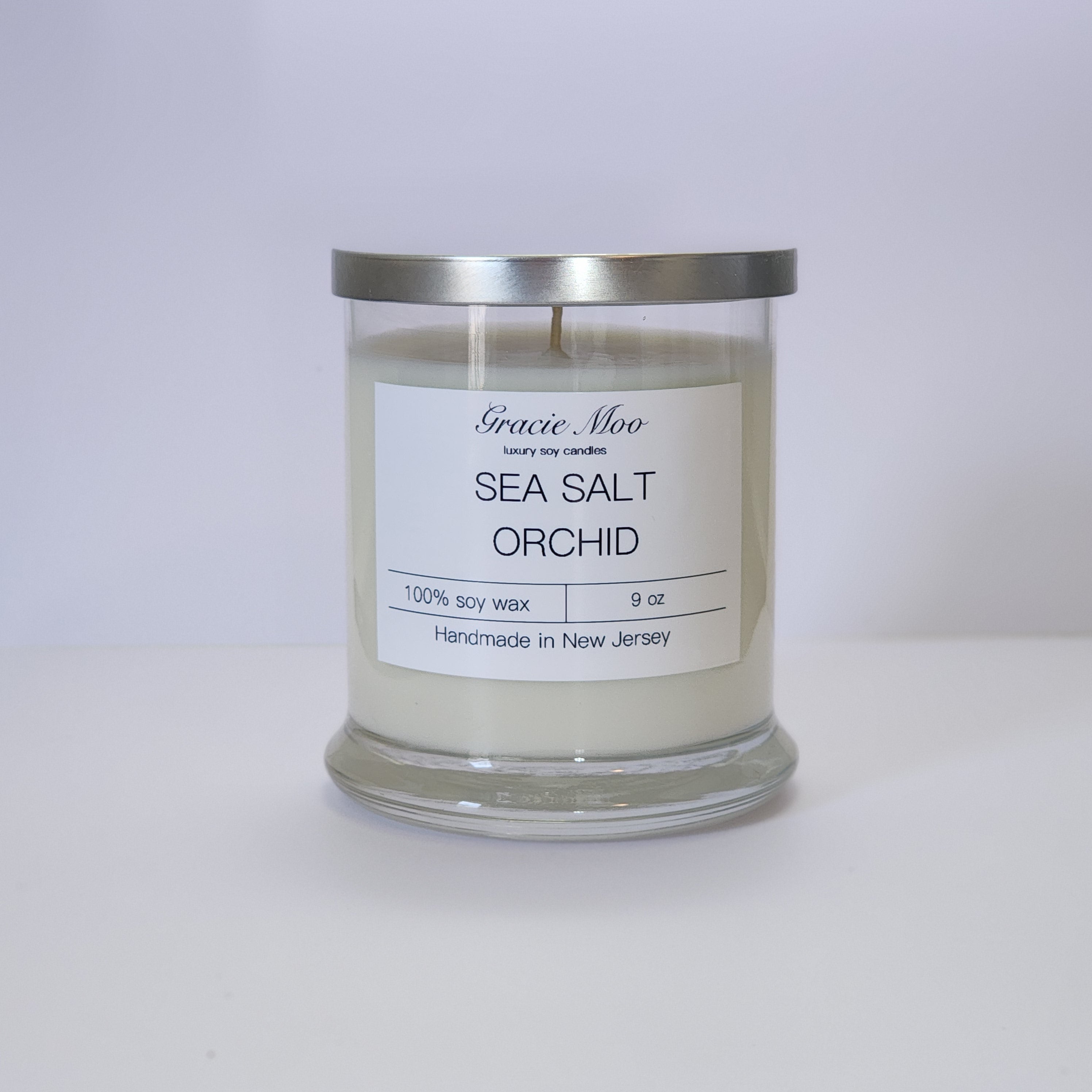 Sea Salt & Orchid Status Candle
