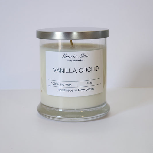 Vanilla Orchid Status Candle - Gracie Moo Candles