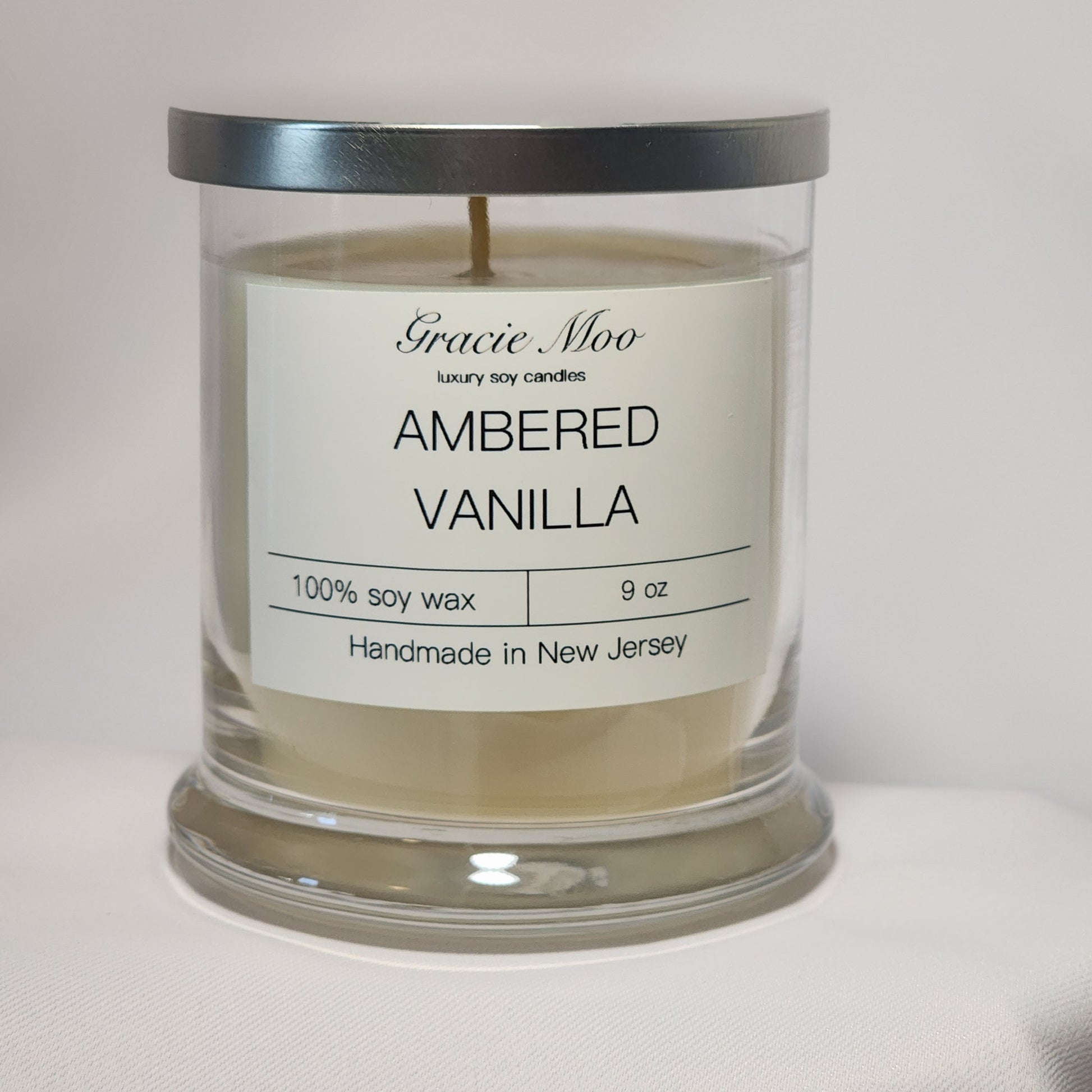 Ambered Vanilla Status Candle