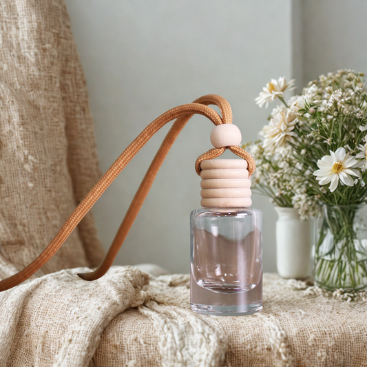 Hanging diffuser by Gracie Moo Candles featuring an elegant design and aromatic essential oil fill.