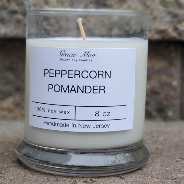 Soy Peppercorn Pomander Candles & Wax Melts
