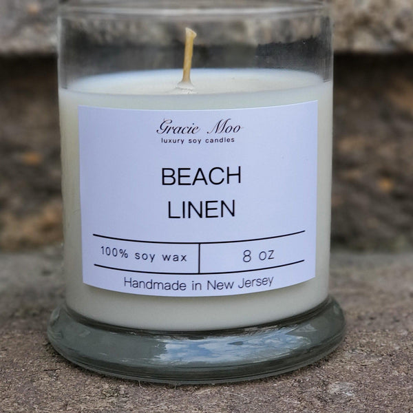 Soy Beach Linen Candles & Wax Melts