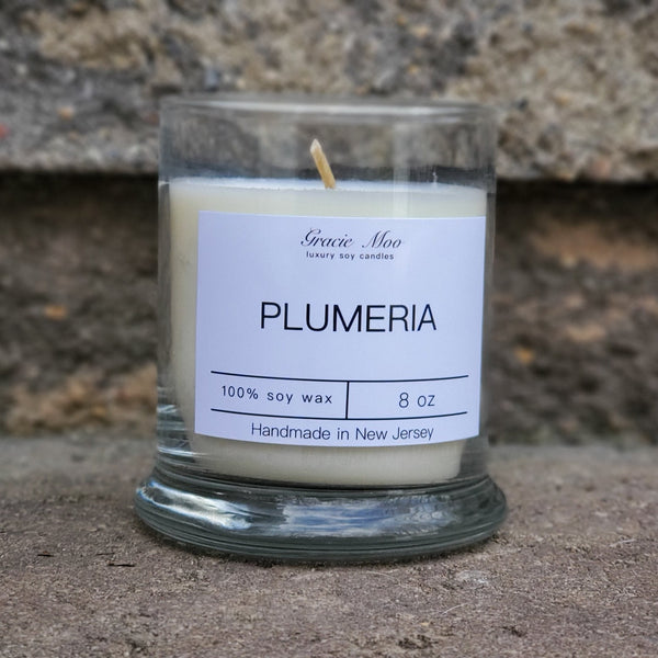 Soy Plumeria Candles & Wax Melts