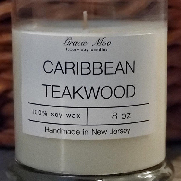 Soy Caribbean Teakwood Candles & Wax Melts