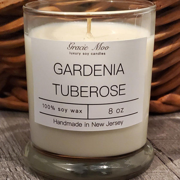 Soy Gardenia Tuberose Candles & Wax Melts