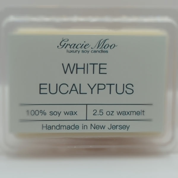 Soy White Eucalyptus Candles & Wax Melts