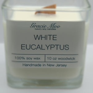 Soy White Eucalyptus Candles & Wax Melts