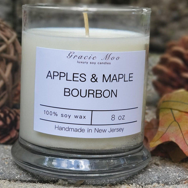 Soy Apples & Maple Bourbon Candles & Wax Melts